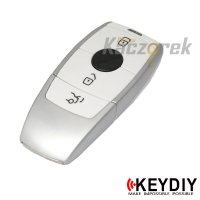 Keydiy 648 - ZB30 (White) - surový klíč - dálkový ovladač